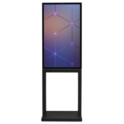 Wyświetlacz reklamowy LCD 2K, 32-calowy stojący ekran dotykowy Kiosk 2000 nitów
