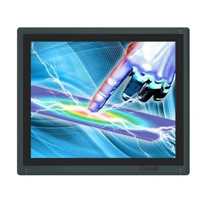 Przemysłowy monitor LCD 470 cd / m2, 19-calowy przemysłowy monitor z ekranem dotykowym