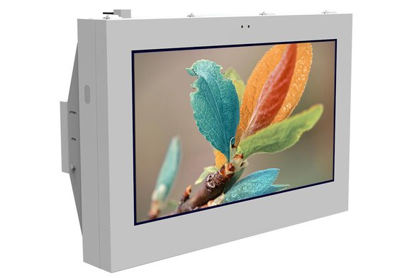 Inteligentny, stojący na podłodze wyświetlacz LCD z reklamą zewnętrzną 75 cali