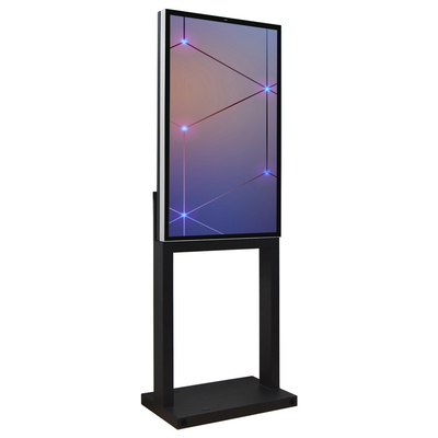 Wyświetlacz reklamowy LCD 2K, 32-calowy stojący ekran dotykowy Kiosk 2000 nitów