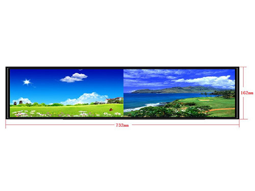 Rozciągnięty wyświetlacz LCD o rozdzielczości 1920X380 19,1 cala na reklamy